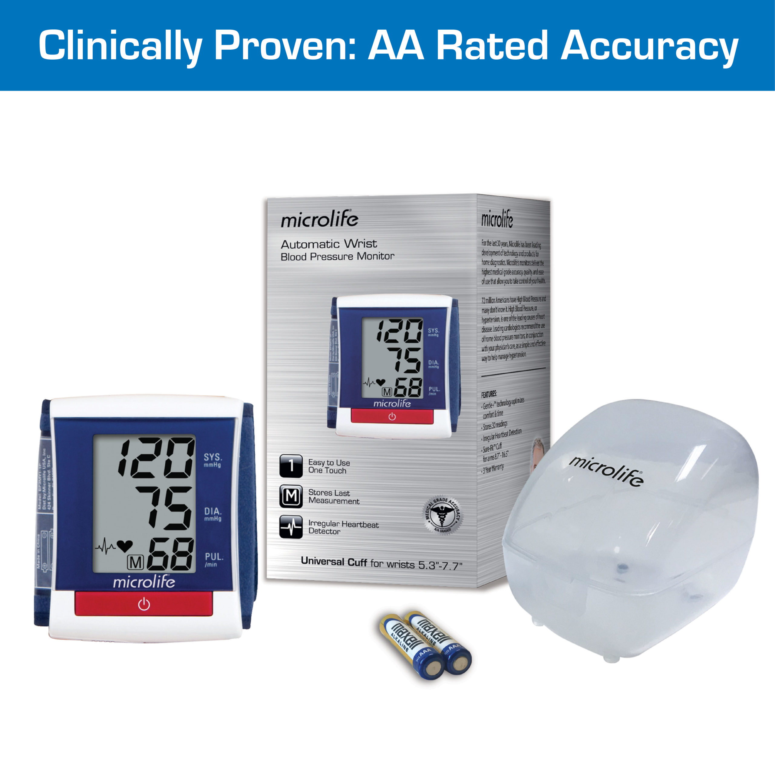 Microlife BP B6 Connect Bluetooth® blood pressure monitor 5-YEAR GUARANTEE