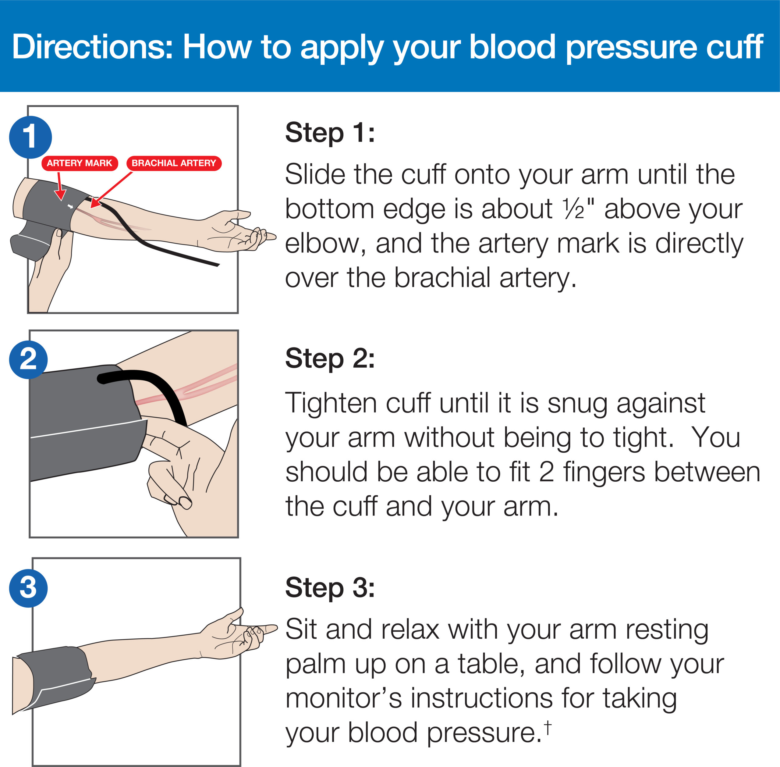  Arm Digital Blood Pressure Monitor with Medium Cuff
